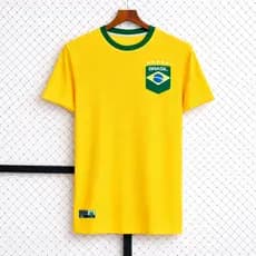 Camisa do Brasil Copa Mundo 2026 Torcedor Seleção Time Oficial Futebol Masculina Premium Uniforme Jogo Confortável Top