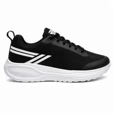 Tênis Corrida Academia Original RG Esportivo Masculino Feminino Confortável Caminhada Preto Branco