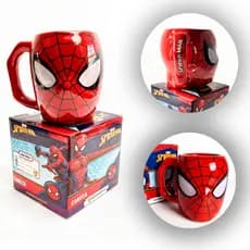 Caneca Homem Aranha 3D Oficial Marvel 400ml Presente Geek Decorativa Colecionável Café Chá Alta Qualidade Super Herói