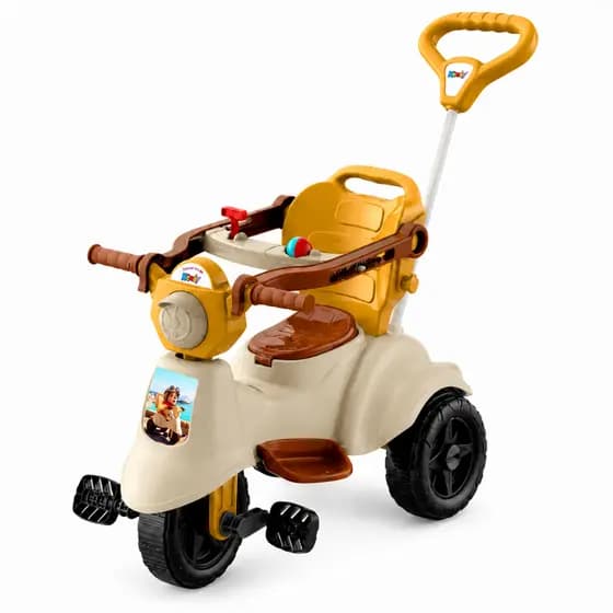 Triciclo Infantil Kendy Scooter Baby Motoquinha Com Empurrador