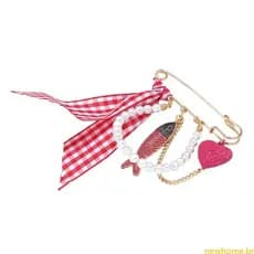 Novo Elegante Vibrante Tropical Peixe Fita Amor Broche Pino Para Camisa Ou Jaqueta Jeans