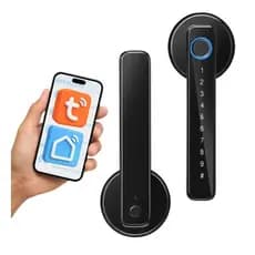 Fechadura Digital Smartlook Tuya 3 Em 1 Com Biometria