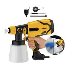 Pistola De Pintura Hvlp Portátil 127v 800ml 550w Fio De 2m 3bicos Envio Imediato