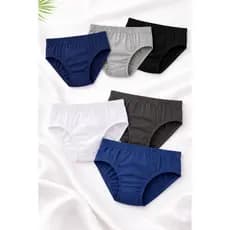 Kit Com 3 Até 12 Cuecas Slip Poliamida Forro 100% Algodão
