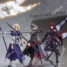 Figma Fate/Grand Order 381 Saber Altria Pendragon 121 Lancer Scáthach Shielder Mash Kyrielight 664 Ruler Joan Of The Bow