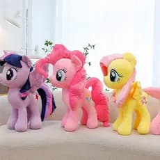 30 cm Brinquedos Pinkie Torta Fluttershy Crepúsculo Brilho Macio Pelúcia Bonecas Ornamentos Presentes Para Crianças YI8P