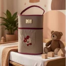 Porta Mamadeira térmico Impermeável Para 2 mamadeiras Davi Baby