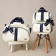 Bolsa Maternidade Kit 2 Peças Bolsa G Mochila Luxo Térmico Impermeável Davi Baby
