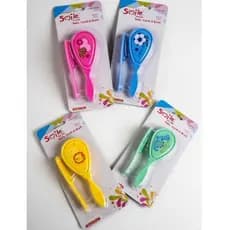 Kit Pente e Escova Para Pentear Cabelo De Bebê Davi Baby