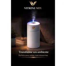 Umidificador de Ar Ultrassônico ON-UM611 2W USB Com Led RGB Portátil Silencioso