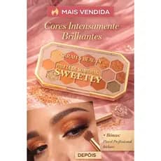Paleta de sombras Sweetly - Sarah's Beauty Sweetly A