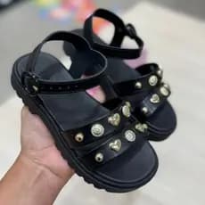Sandália Infantil Menina Molekinha Tratorada Conforto Leve Estilo Moda 2344.142 Promoção