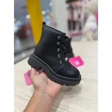Bota Coturno Infantil Molekinha Meninna Tratorada Estilo Conforto 2182.100 Promoção Barato