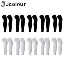 Jcolour CANELITO Meia De Proteção Para Perna Futeball Suporte Para Panturrilha Profissional Unisex
