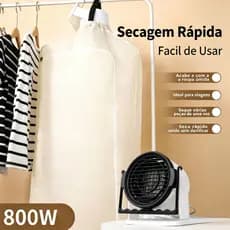 Secadora de roupas portátil Elétrica 110V Com Cortina Mini Secadora  e estilização