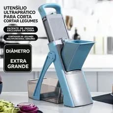 Fatiador Ralador Cortador De Legumes 5 Funções Multifuncional Verduras Frutas batata Chopper