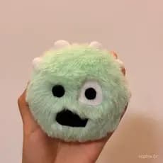 Cortis Bola Chaveiro De Pelúcia Brinquedo Pingente Periférico