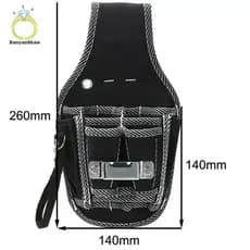 [BANY] Eletricista Cintura Bolso Ferramenta Cinto Bolsa Chave De Fenda Kit Titular Caso Cal Bom
