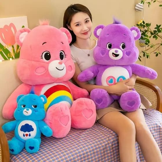 Vendakawaii Care Bear Movie II: Urso Arco-Íris da Sorte de Nova Geração, Brinquedo de Pelúcia, Presente de Natal para Cr