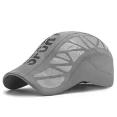 Boina De Sol Masculina , Boné De Verão , Golfe , Condução , Taxista , Moda , Carta , Casquette Beisebol , Malha Respiráv
