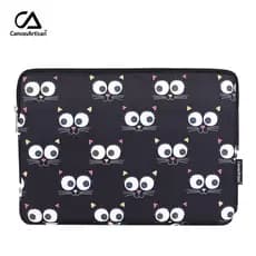 Capa Case Notebook Sleeve Impermeavel Antichoque Trabalho Faculdade Minimalista Preto