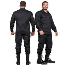 Farda Tatico Calça E Gandola Preta