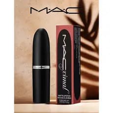 Novo Batom Matte Mac 3.5g, Maquiagem Luxuosa, Batom Matte Mac Kiss 3.5g Fosco Hidratante Big Bullet Batom Maquiage