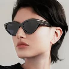 Óculos de Sol Vintage Estilo Olho de Gato para Mulheres e Homens, Óculos de Sol da Moda, Óculos Femininos, Óculos de Sol