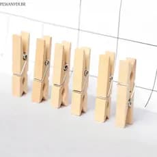 PEWANYDI Prendedores De Roupas Multifuncionais Naturais DIY Para Festa E Escola