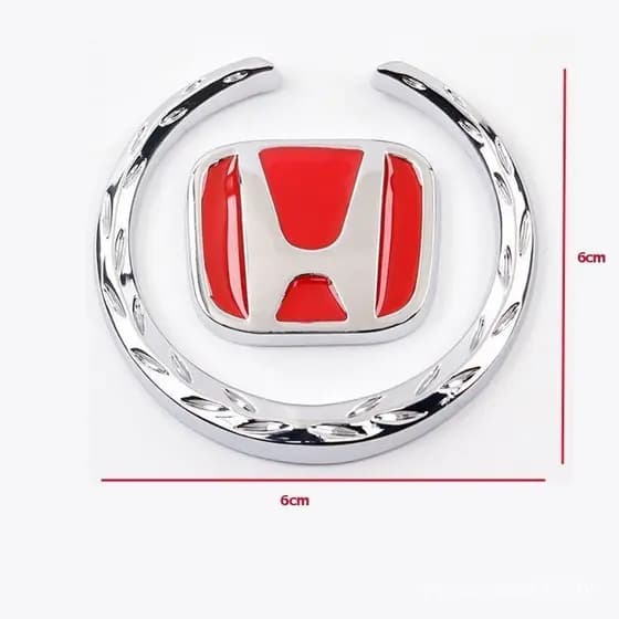 1 Peça Adesivo De Carro Personalizado Decalque Automático Para Honda City BRV CRV Jazz Brio Vezel Mobilio Civic Beat Ody