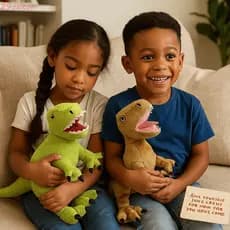 Boneca DALTON Green Triceratops , Coleção De Algodão PP Travesseiro De Pelúcia De Dinossauros , Brinquedo De Dormir Para