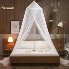 Pendurado Cúpula Mosquiteiro Simples Dobrável Dossel Inseto Net Quarto Decoração De Casa