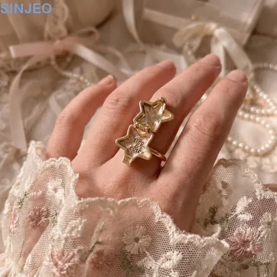 Colar De Caixa De Fase De Fechamento De Abertura SINJEO , Gargantilha Com Pingente Interessante Em Cor Dourada Rosa , Ex
