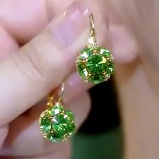 Brincos de orelhas de temperamento para mãe, produtos de moda de alta qualidade, botões de orelhas