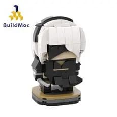 NieR Automata 2B YoRHa No . 2 Tipo B Brickheadz Bloco Brinquedos Presentes Para Crianças Tijolos MOC-41548