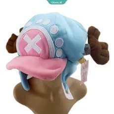 Chapéu de Pelúcia Fashion Kaku Bird de Cosplay de Anime One Piece Tony Chopper Presente de Halloween Adequado para Mulhe