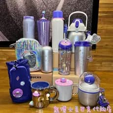 Starbucks Cup Verão Noite Céu Prata Noite Céu Prata Céu Estrelado Colorido Yu20260617