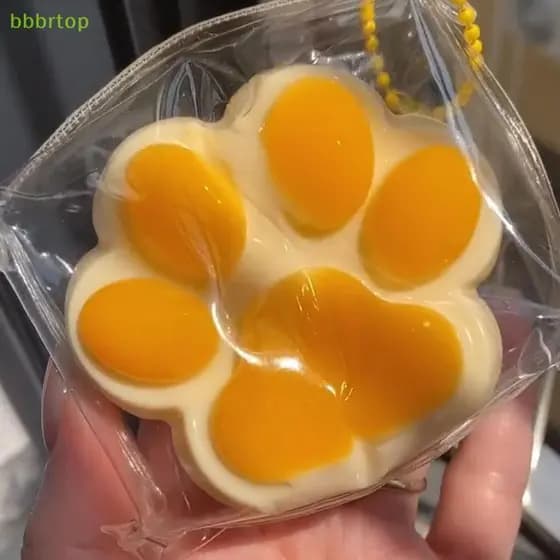 bbbrtop Bonito Gato Pata Squeeze Brinquedos TPR Recuperação Lenta Dpressão Brinquedo Crianças Feliz Sensoriais Bons Prod