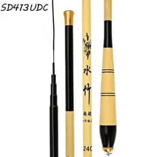 SUNDANCE Vara De Pesca Equipamento Mini 1.6-6 . Haste De Isca Telescópica Ultraleve De Fibra De Carbono