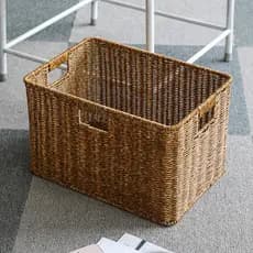 Kens cesta de armazenamento estilo nórdico criativo sólido Rattan-como cesta de tecido armário lanches roupas livros ces