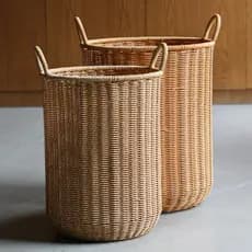 Kens estilo nórdico tamanho grande cesta de roupas sujas redonda sala de estar livro jornal caligrafia pintura balde de