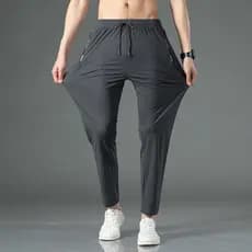 Verão gelo seda impresso Leggings calças masculinas esportes casuais tornozelo comprimento calças tamanho grande meninos