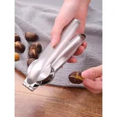 304 aço inoxidável Peeling castanha casca ferramenta útil lã crua castanha abertura faca grande pequeno Cone castanha pr