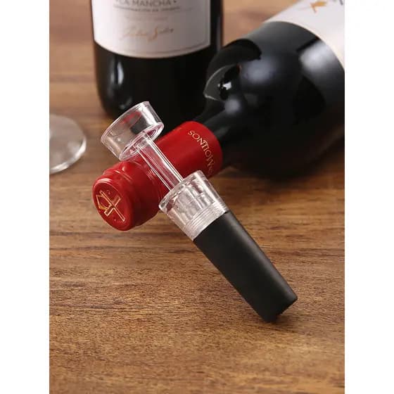 Rolha de vinho a vácuo para vinho tinto, vedação criativa de Silicone para manter fresco, capa à prova de vazamento, esp