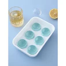 Molde de bola de gelo de uísque, Silicone, vinho estrangeiro, transparente, grande bola de gelo, caixa doméstica, format