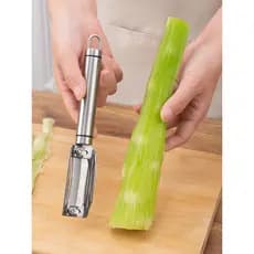 Faca ajustável para descascar alface, aço inoxidável, melão de inverno, descascador de abóbora, alta resistência, frutas