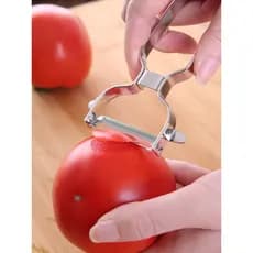 Descascador de kiwi cozinha frutas macias plaina de tomate batata pepino maçã espátula descascador de kiwi