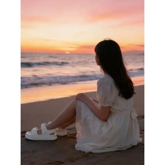 2026 novo estilo sandálias praia dedo do pé aberto sandálias casal interior ao ar livre feminino verão Casual sapatos de