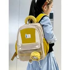 Bonito contraste cor crianças mochila novo estilo jardim de infância Taipan mochila na moda leve menino primeira série m