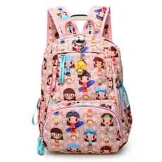 Nova boneca dos desenhos animados crianças mochila estudantes do ensino fundamental grau 1-3 meninas meninas grau 2-4 mo